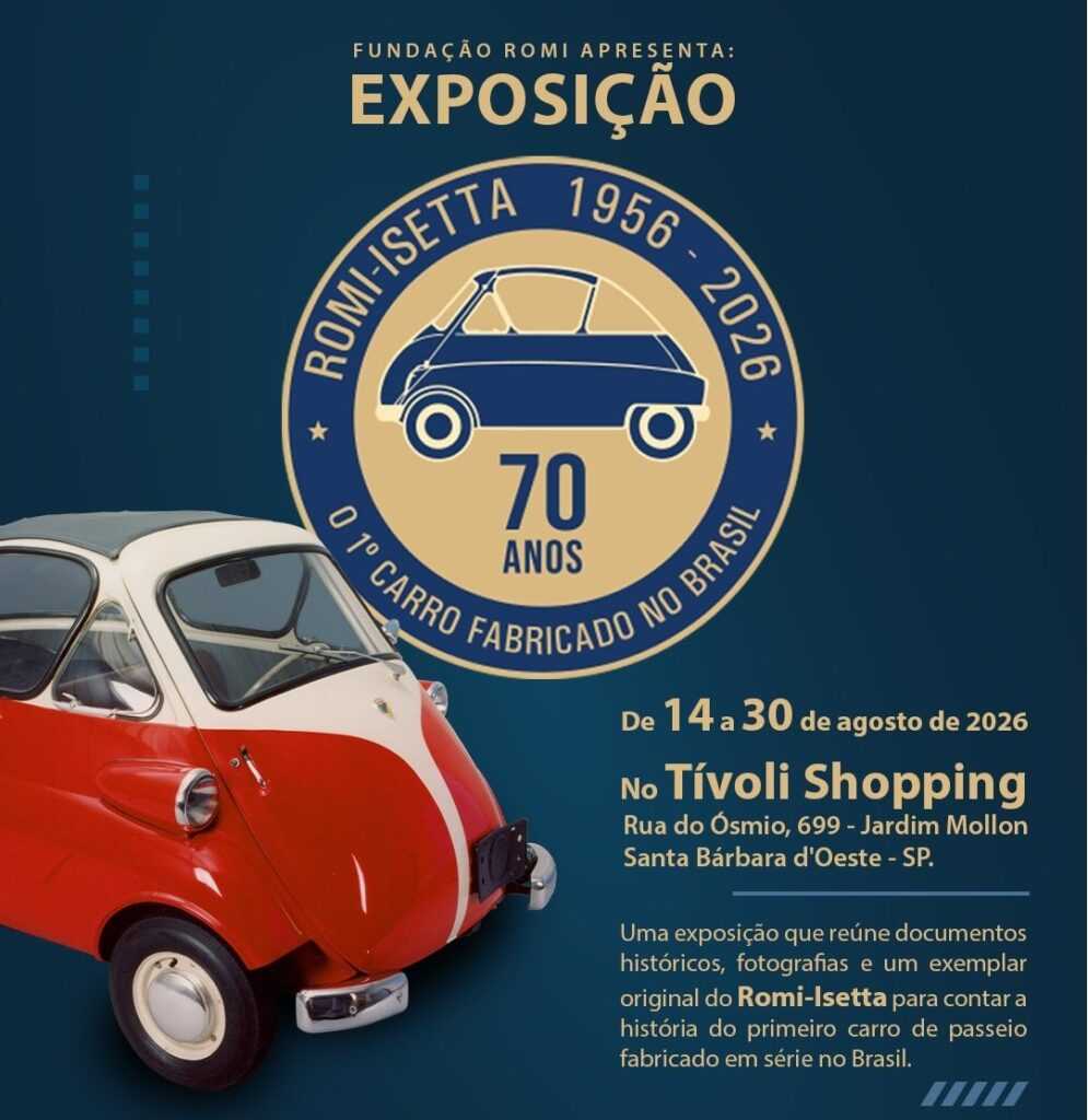 exposicao-celebra-70-anos-da-romi-isetta,-primeiro-carro-produzido-em-serie-no-brasil