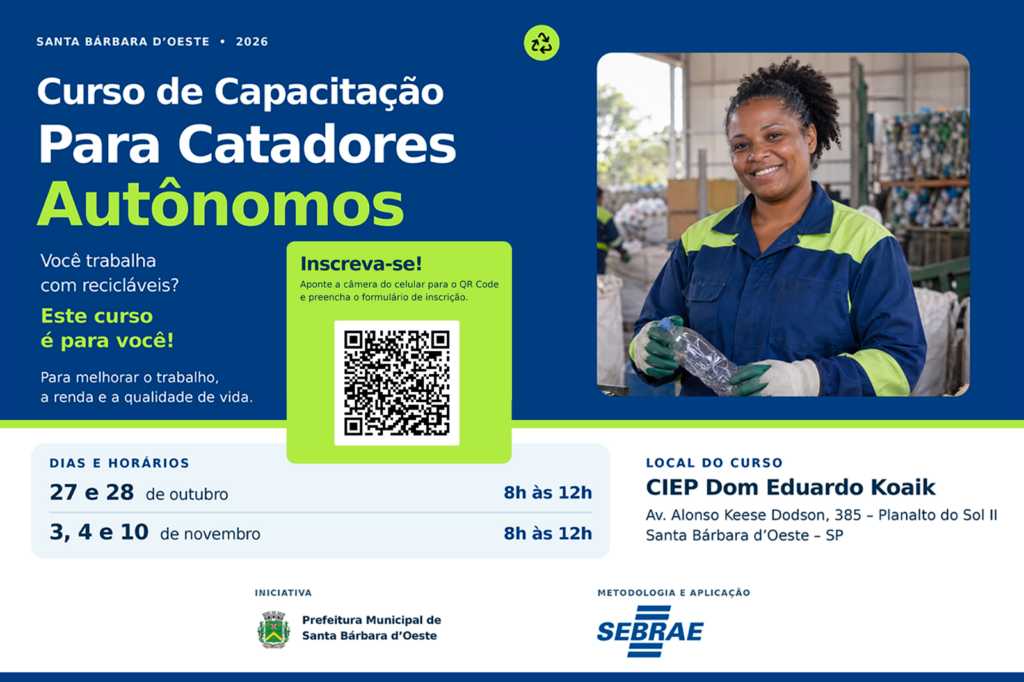 santa-barbara-d’oeste-abre-inscricoes-para-curso-gratuito-de-capacitacao-de-catadores